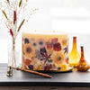 Gold Centerpiece Botanical Candle Plate
