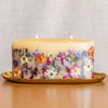 Statement Botanical Candle - Apricot Rose