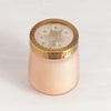 Rose + Oud Tall Watercolor Pressed Floral Candle