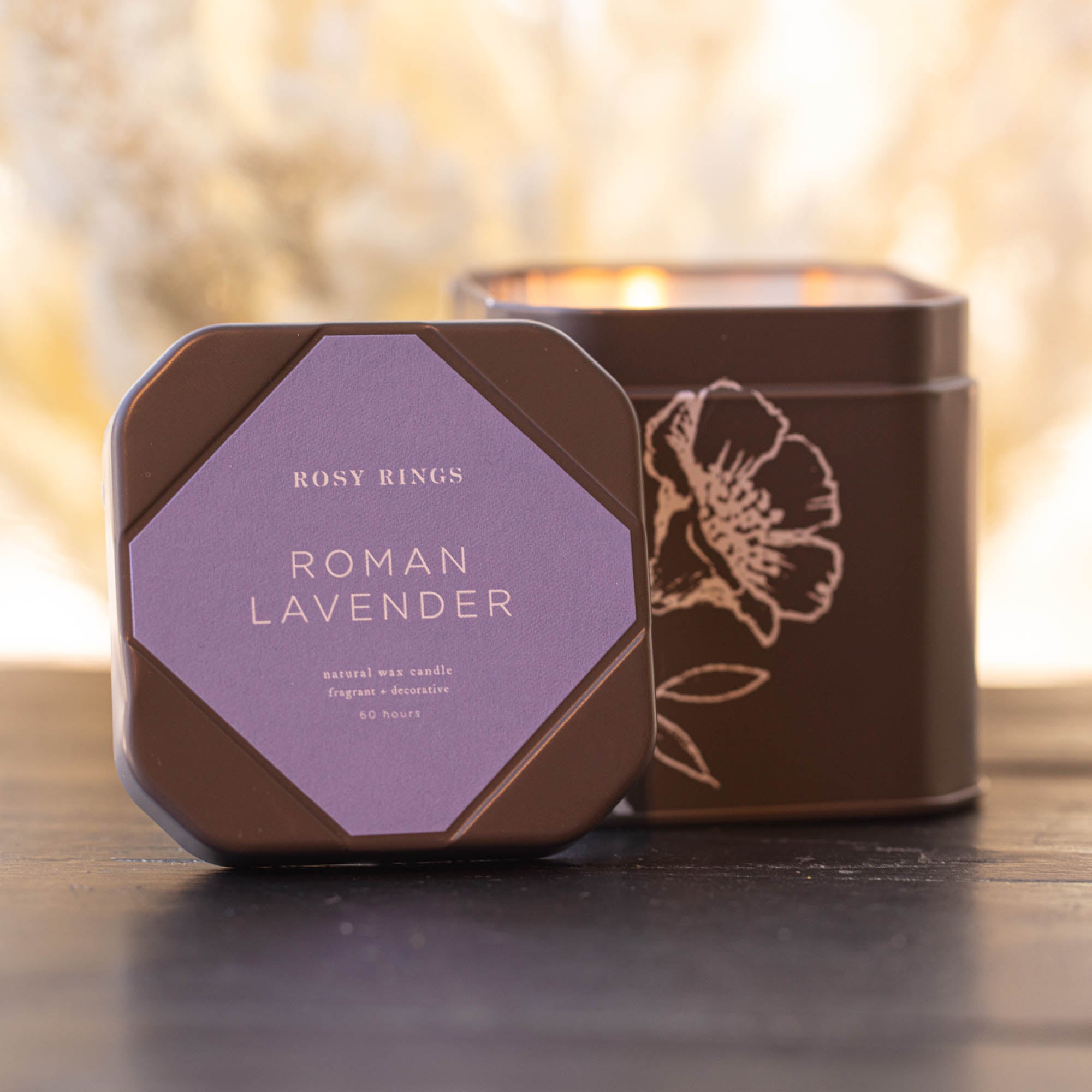 Accent Tin Candle - Roman Lavender