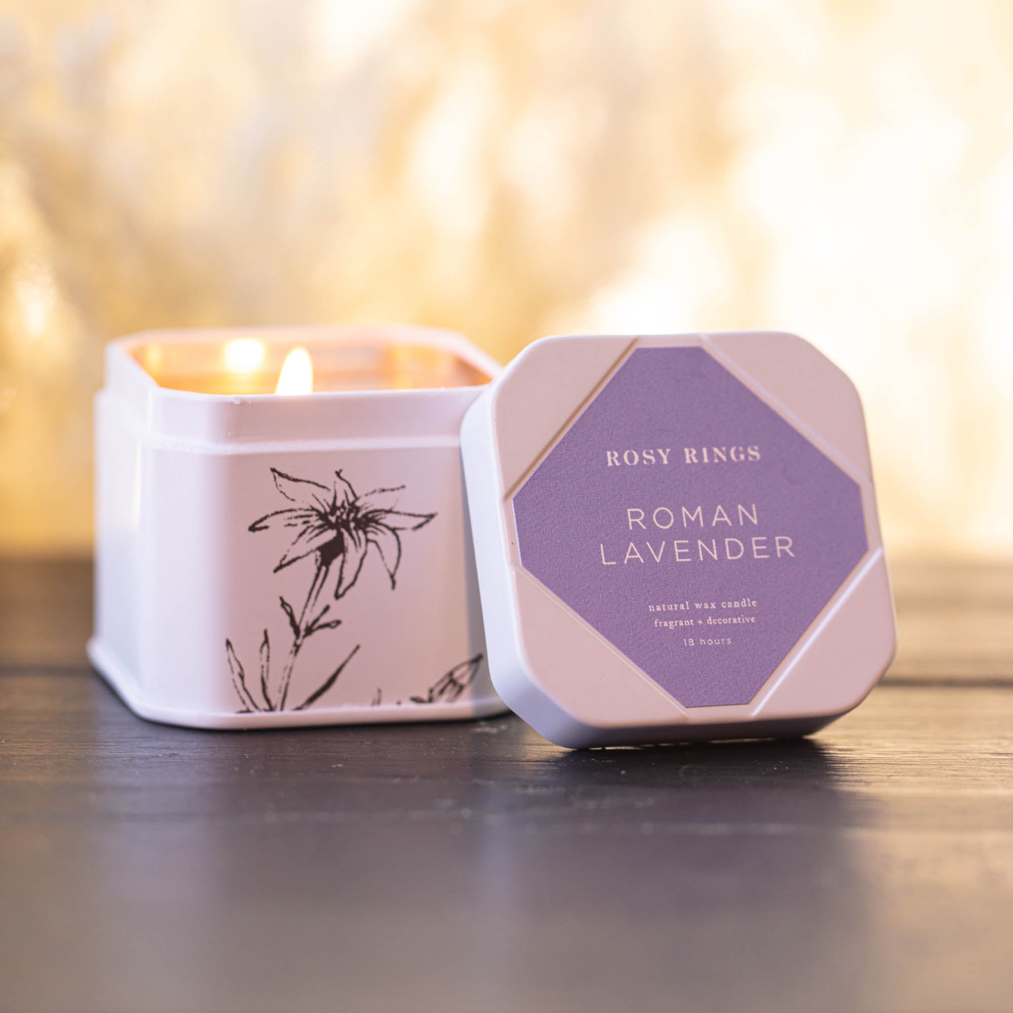 Petite Tin Candle - Roman Lavender