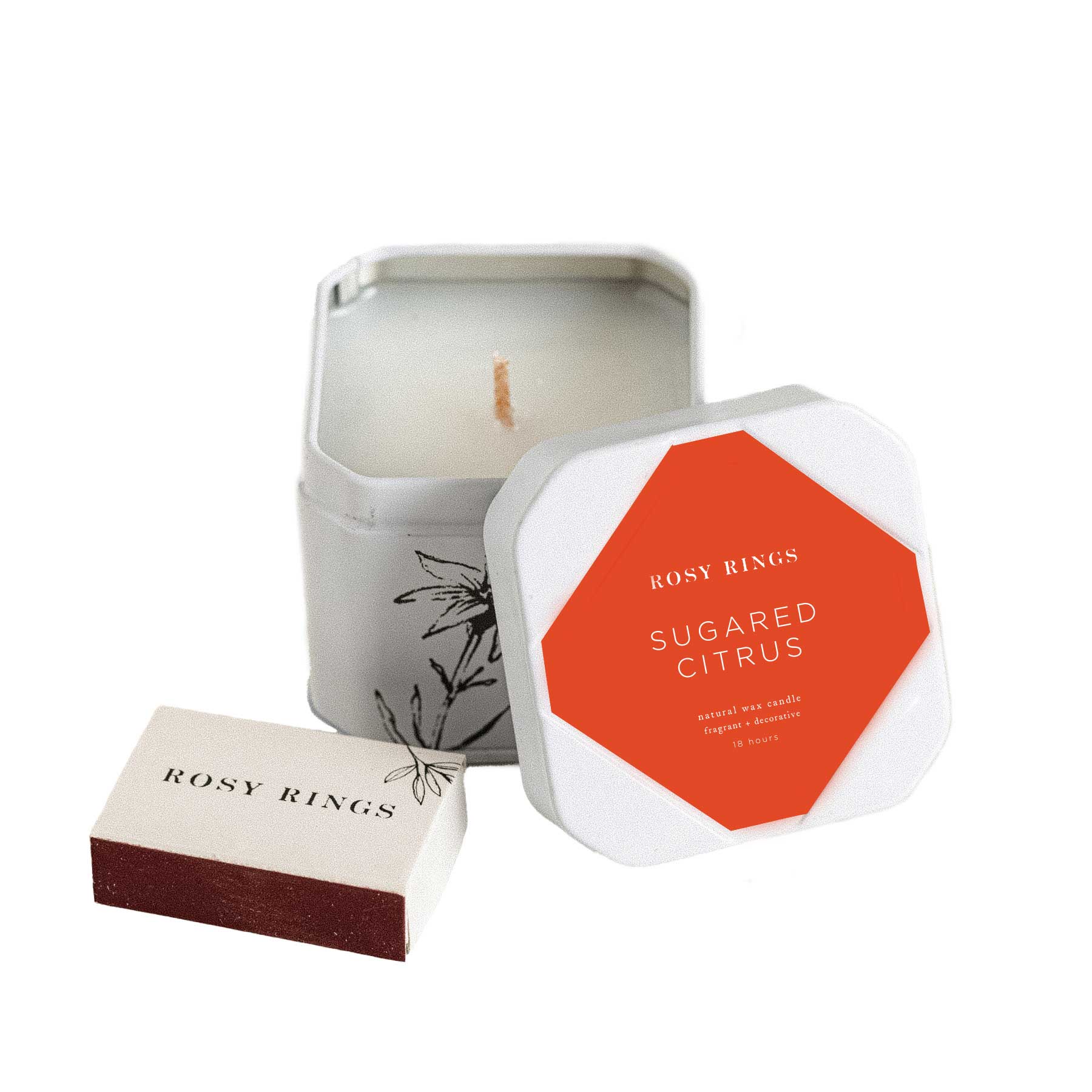Petite Tin Candle - Sugared Citrus