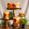 Gold Accent & Signature Botanical Candle Plate
