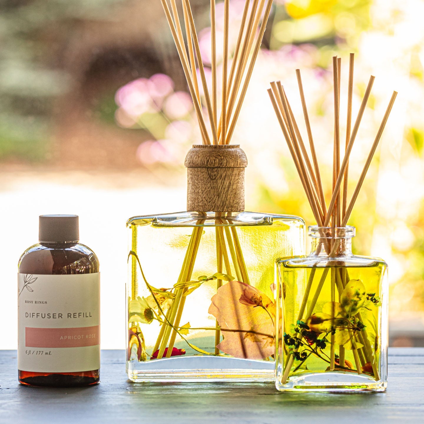 Reed Diffuser Refill - Apricot Rose