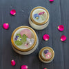 Petite Pressed Floral Candle - Blushing Rosewood