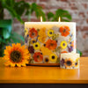 Centerpiece Botanical Candle - Honey Tobacco