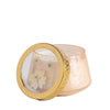 Accent Watercolor Pressed Floral Candle - Rose + Oud