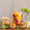 Signature Pressed Floral Candle - Sugared Citrus
