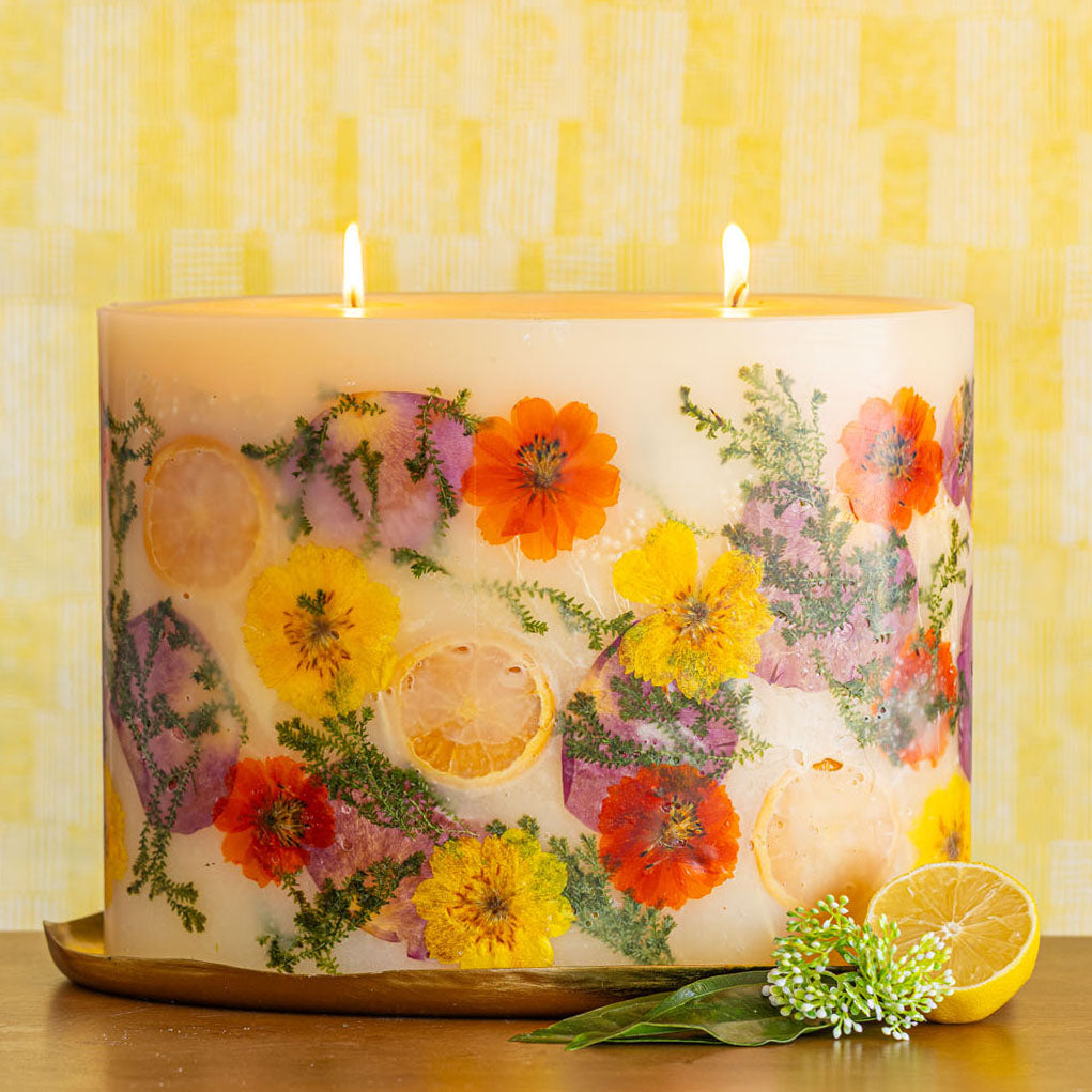 Centerpiece Botanical Candle - Sugared Citrus