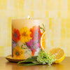 Gold Accent & Signature Botanical Candle Plate