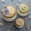 Signature Pressed Floral Candle - Vanilla Rain
